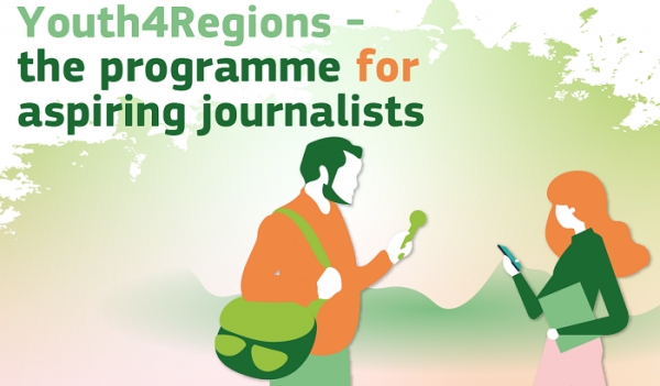 Youth4Regions. 7a edizione del programma della Commissione Europea dedicato agli studenti di giornalismo e foto-videogiornalismo e ai giovani giornalisti e foto-videogiornalisti. Scadenza 10 luglio